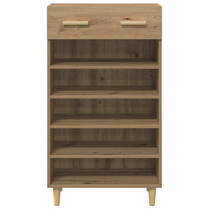 Shoe Cabinet Artisian Oak 60 x 35 x 105 cm Engineered Wood