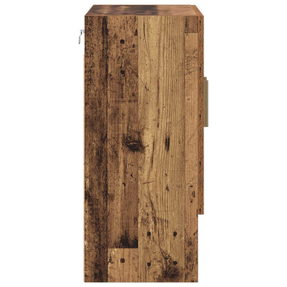 Wall Cabinet Old Wood 60 x 31 x 70 cm Engineered Wood
