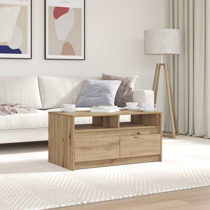 Coffee Table Artisian Oak 90 x 50 x 45 cm Engineered Wood