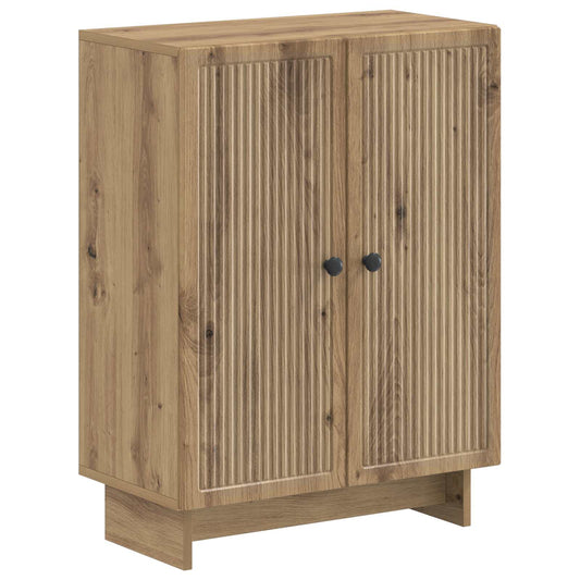 3 Piece Bathroom Cabinet Set EDE Artisan Oak Engineered Wood