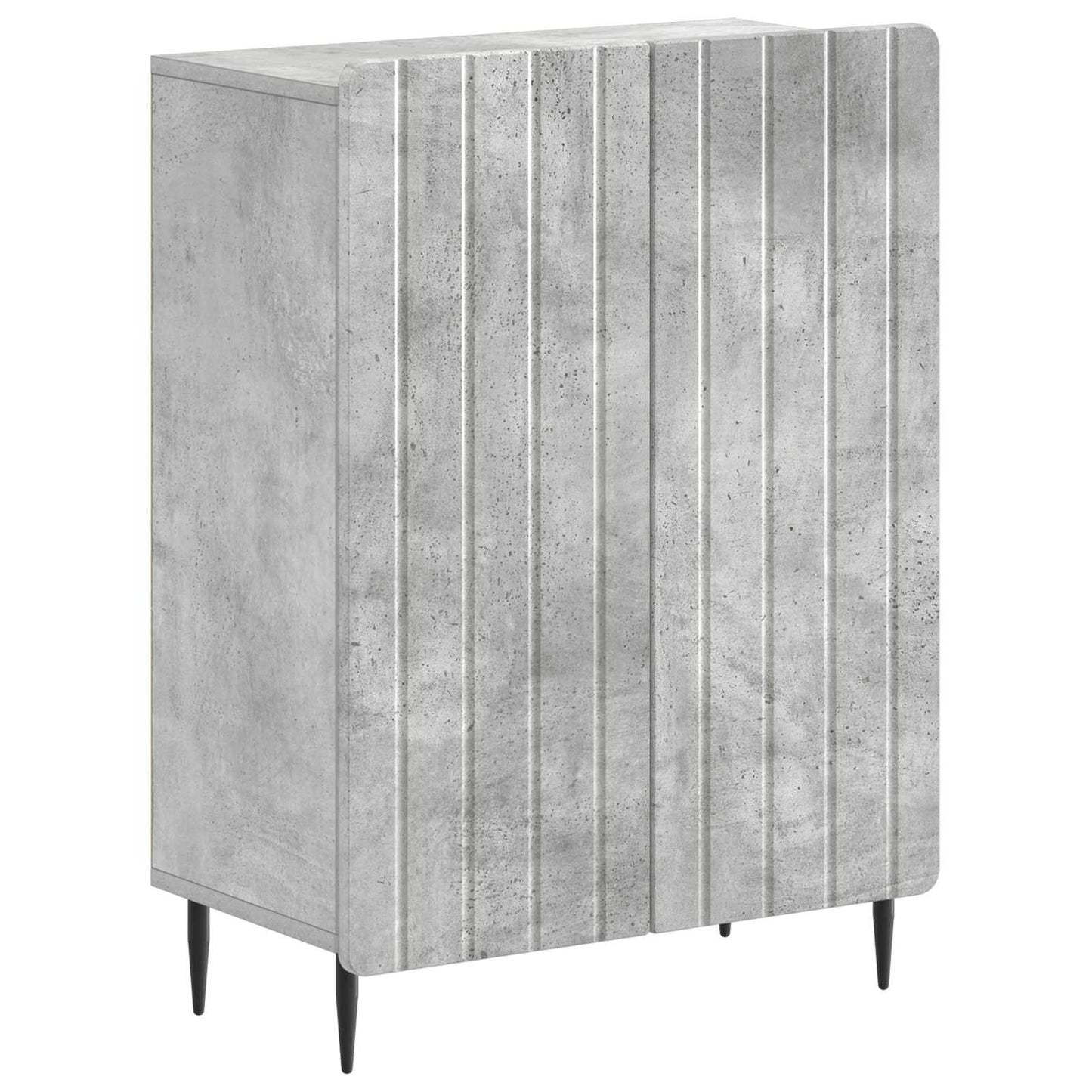 3 Piece Bathroom Cabinet Set ZWOLLE Concrete Grey