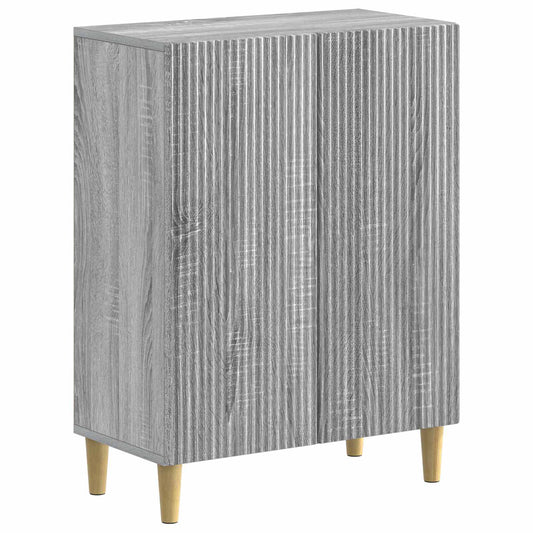3 Piece Bathroom Cabinet Set ARNHEM Grey Sonoma Engineered Wood