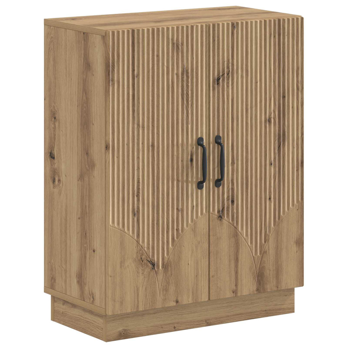 3 Piece Bathroom Cabinet Set HOORN Artisan Oak Engineered Wood