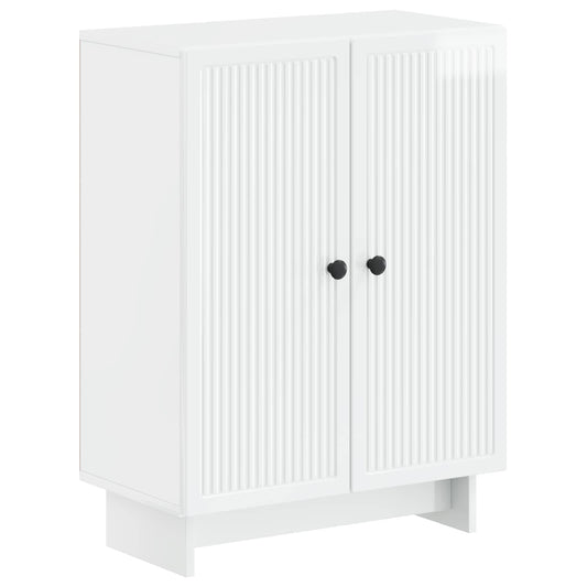 2 Piece Bathroom Cabinet Set EDE High Gloss White