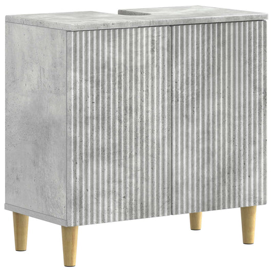 2 Piece Bathroom Cabinet Set ARNHEM Concrete Grey