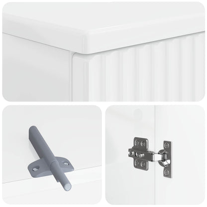 2 Piece Bathroom Cabinet Set ARNHEM High Gloss White