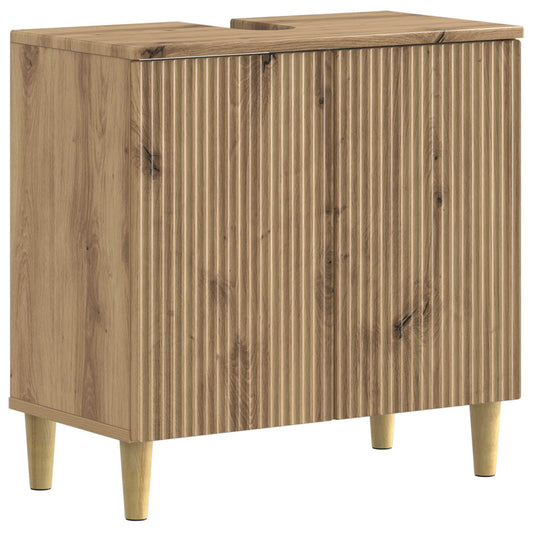 2 Piece Bathroom Cabinet Set ARNHEM Artisan Oak Engineered Wood