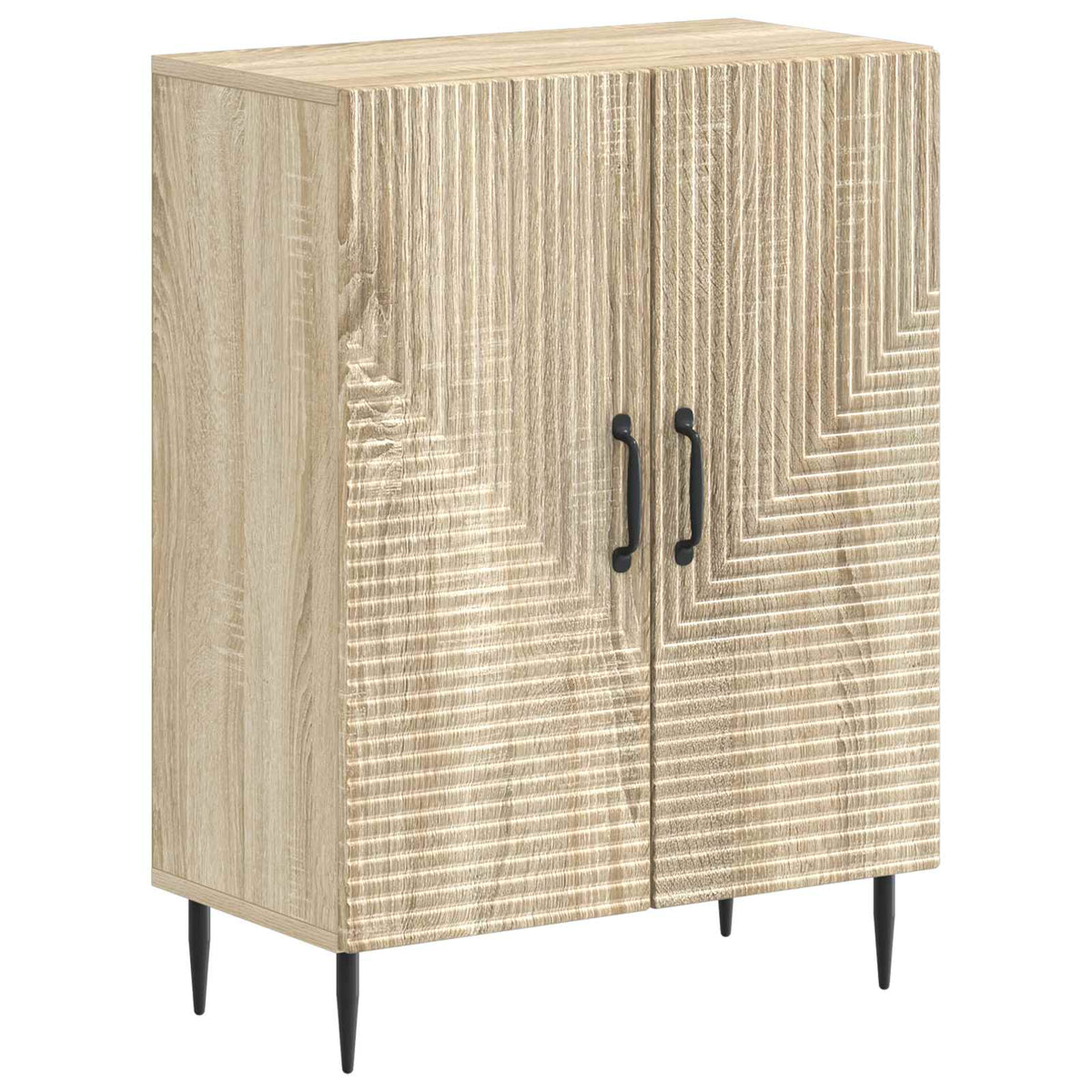 2 Piece Bathroom Cabinet Set HAARLEM Sonoma Oak Engineered Wood