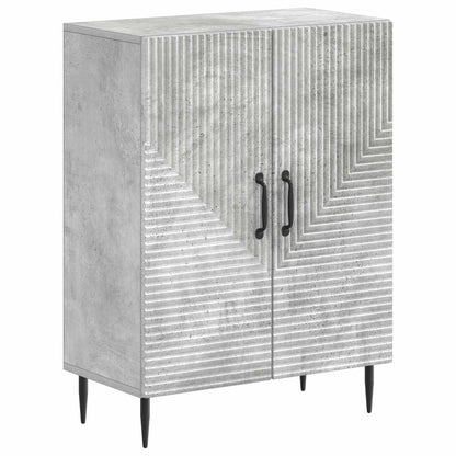 2 Piece Bathroom Cabinet Set HAARLEM Concrete Grey