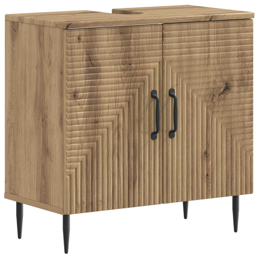 2 Piece Bathroom Cabinet Set HAARLEM Artisan Oak