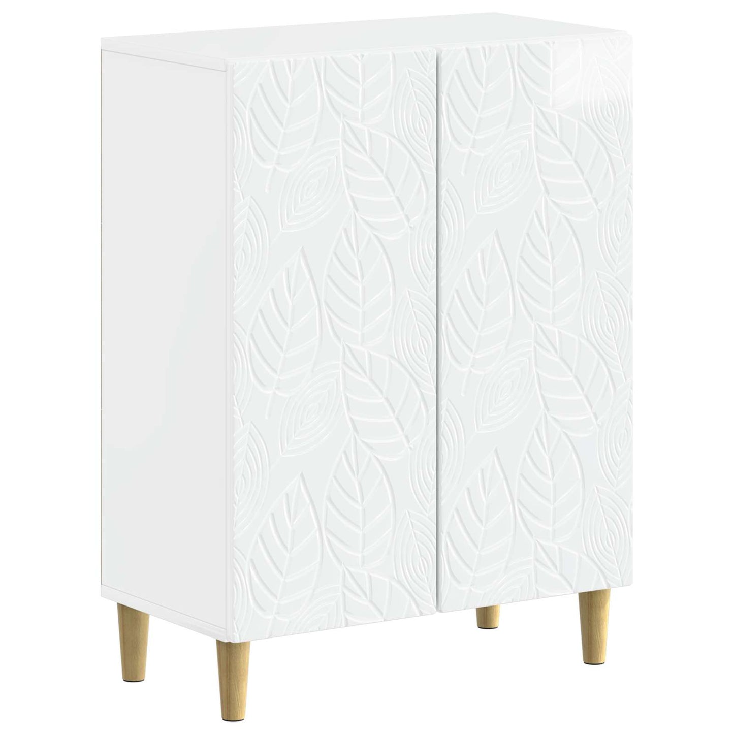 2 Piece Bathroom Cabinet Set DELFT High Gloss White