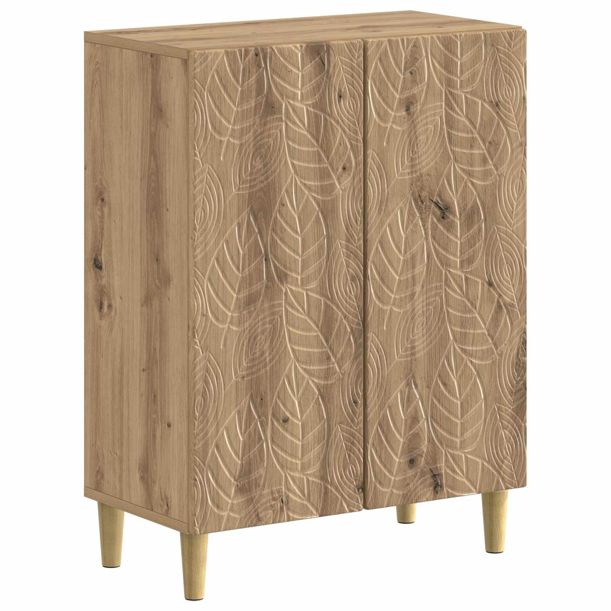 2 Piece Bathroom Cabinet Set DELFT Artisan Oak Engineered Wood