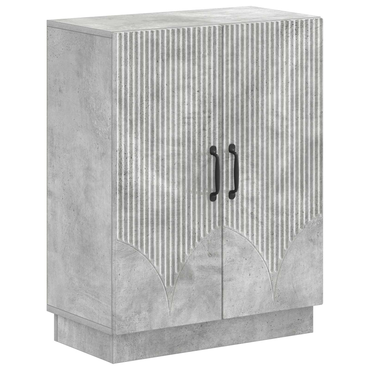 2 Piece Bathroom Cabinet Set HOORN Concrete Grey