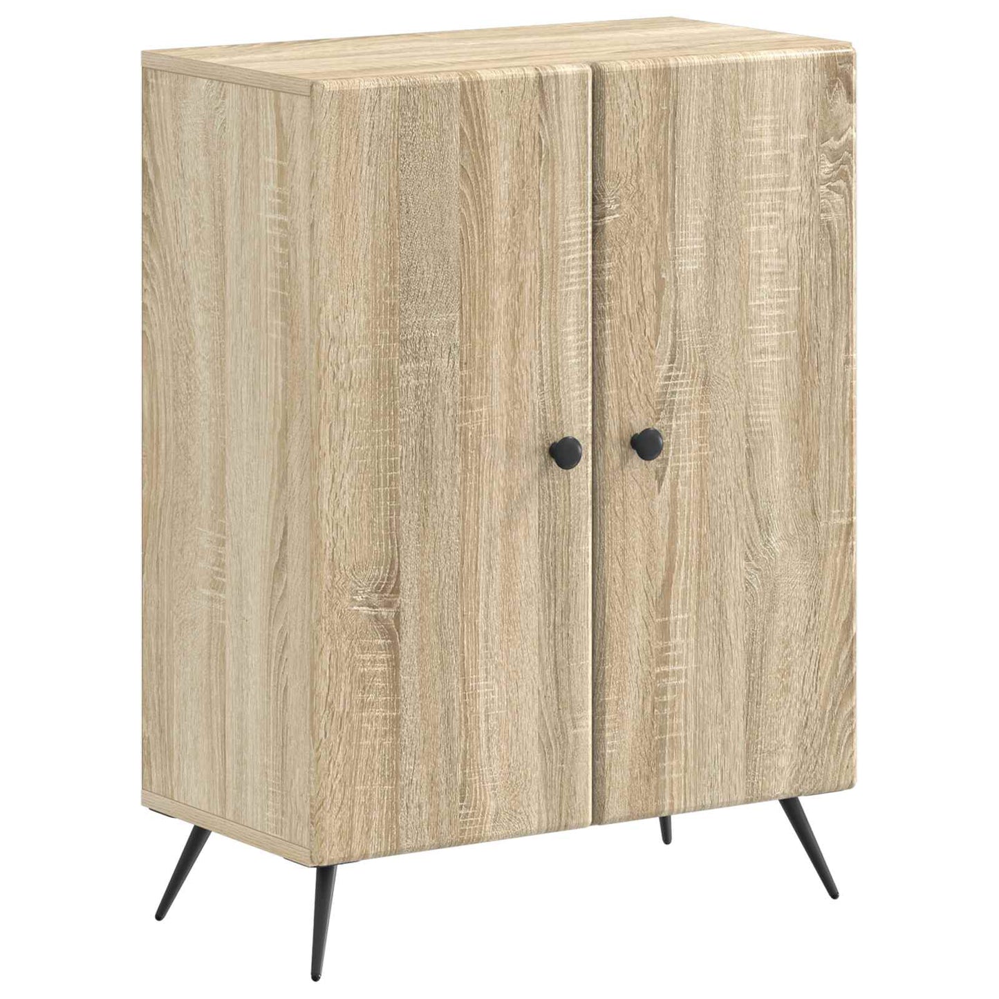 2 Piece Bathroom Cabinet Set BREDA Sonoma Oak Engineered Wood