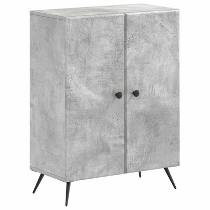 2 Piece Bathroom Cabinet Set BREDA Concrete Grey