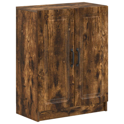 2 Piece Bathroom Cabinet Set UTRECHT Smoked Oak Engineered Wood