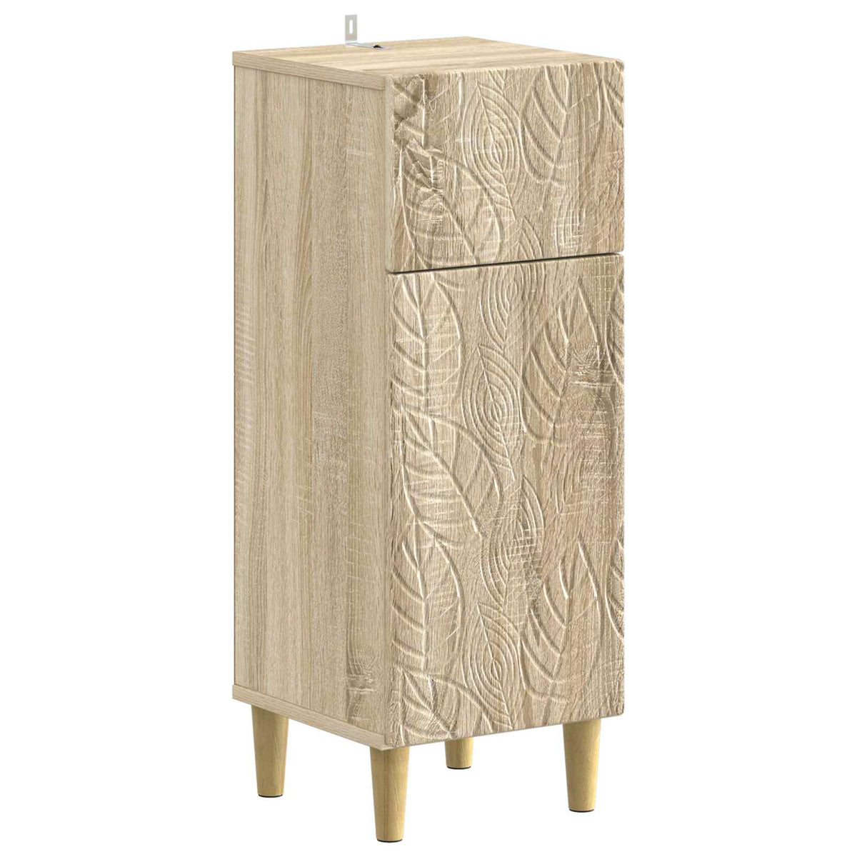 2 Piece Bathroom Cabinet Set DELFT Sonoma Oak Engineered Wood