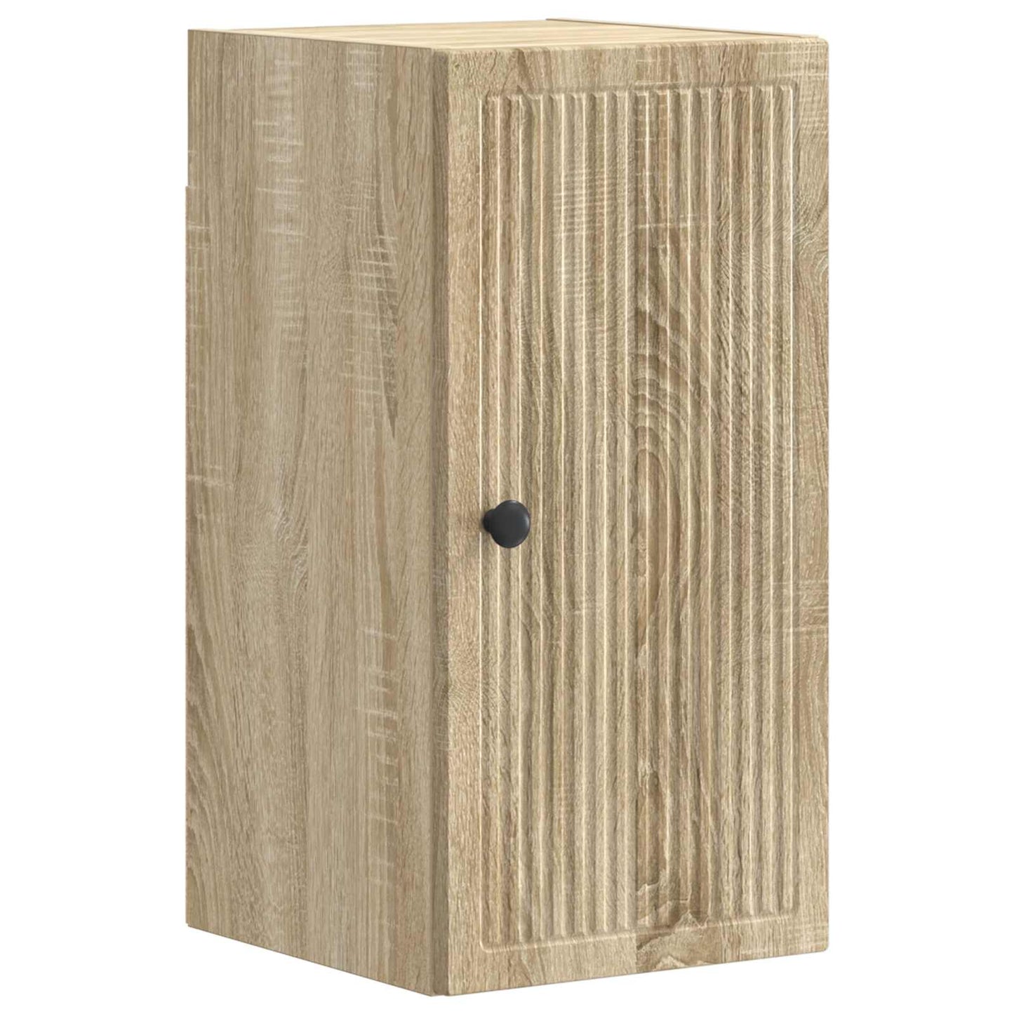 3 Piece Bathroom Cabinet Set EDE Sonoma Oak Engineered Wood