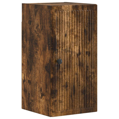 3 Piece Bathroom Cabinet Set EDE Smoked Oak Engineered Wood