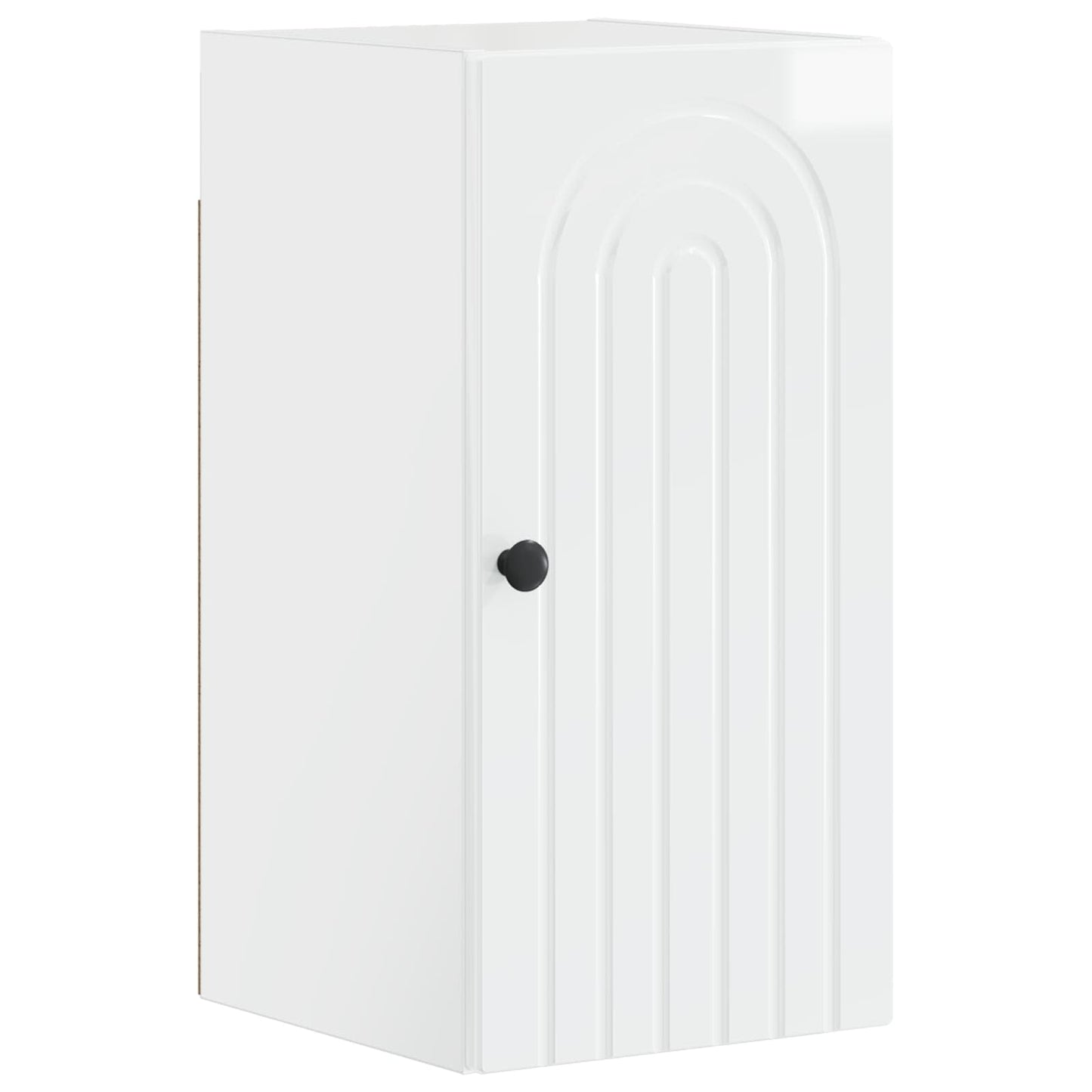 3 Piece Bathroom Cabinet Set ALKMAAR High Gloss White