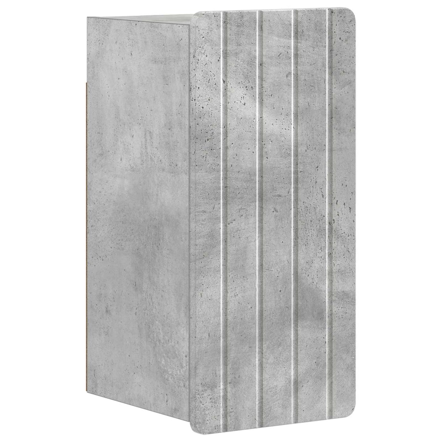 3 Piece Bathroom Cabinet Set ZWOLLE Concrete Grey