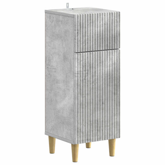 3 Piece Bathroom Cabinet Set ARNHEM Concrete Grey