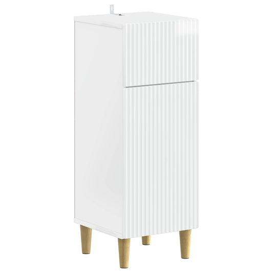 3 Piece Bathroom Cabinet Set ARNHEM High Gloss White
