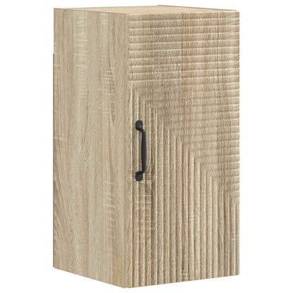 3 Piece Bathroom Cabinet Set HAARLEM Sonoma Oak Engineered Wood