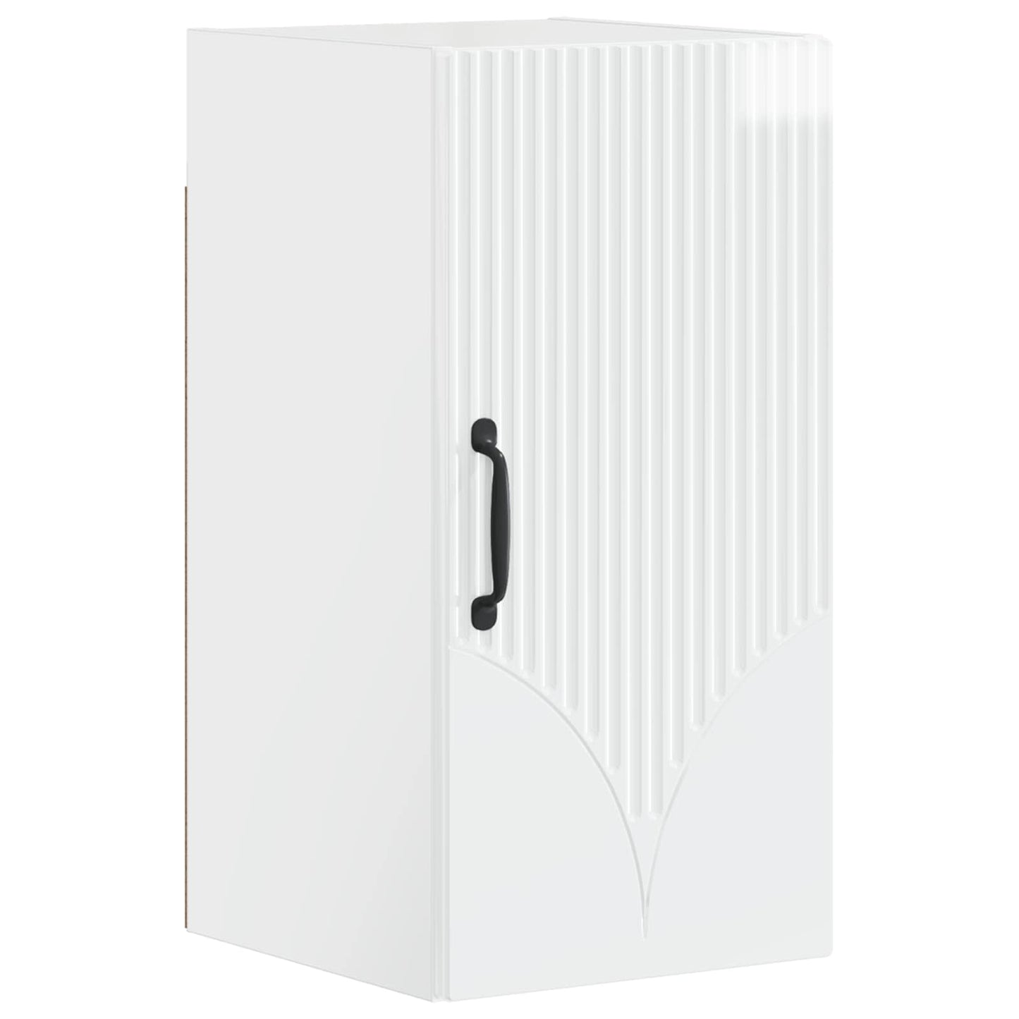 3 Piece Bathroom Cabinet Set HOORN High Gloss White