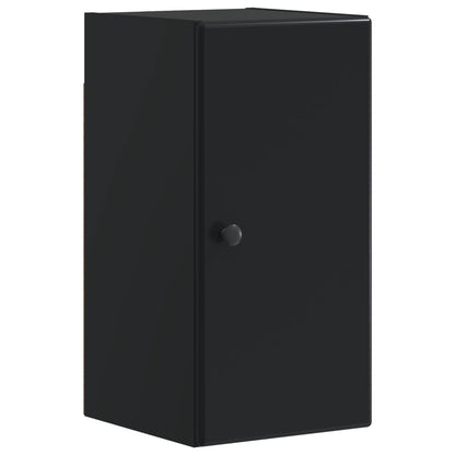 3 Piece Bathroom Cabinet Set BREDA Black Engineered Wood