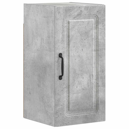 3 Piece Bathroom Cabinet Set UTRECHT Concrete Grey