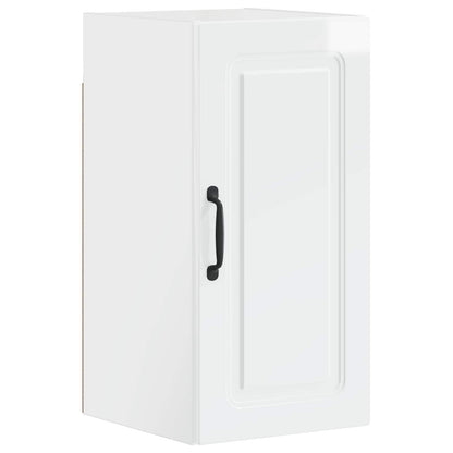 3 Piece Bathroom Cabinet Set UTRECHT High Gloss White