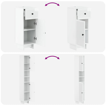 3 Piece Bathroom Cabinet Set EDE Engineered Wood