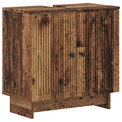 3 Piece Bathroom Cabinet Set EDE Engineered Wood