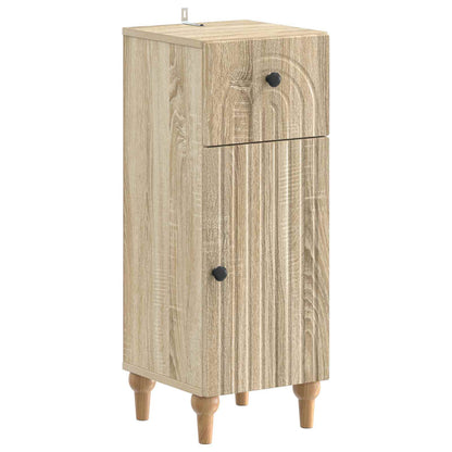 3 Piece Bathroom Cabinet Set ALKMAAR Engineered Wood