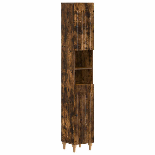 3 Piece Bathroom Cabinet Set ALKMAAR Engineered Wood