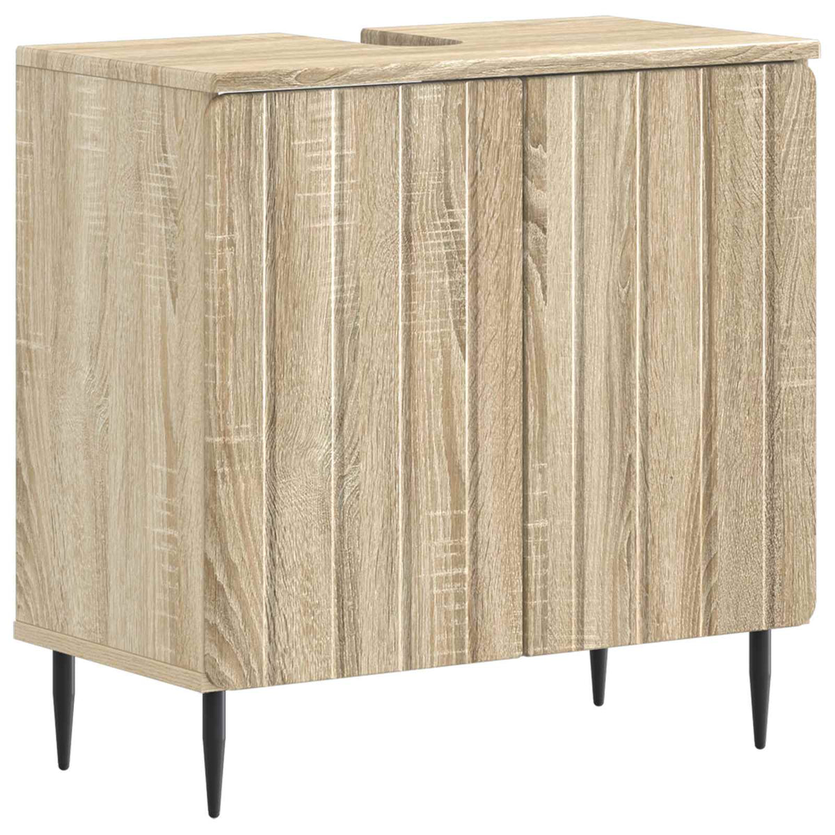 3 Piece Bathroom Cabinet Set ZWOLLE Engineered Wood