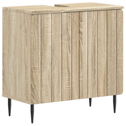 3 Piece Bathroom Cabinet Set ZWOLLE Engineered Wood