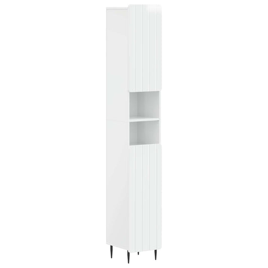 3 Piece Bathroom Cabinet Set ZWOLLE Engineered Wood