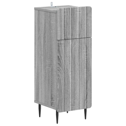 3 Piece Bathroom Cabinet Set ZWOLLE Engineered Wood