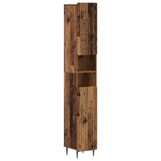 3 Piece Bathroom Cabinet Set ZWOLLE Engineered Wood