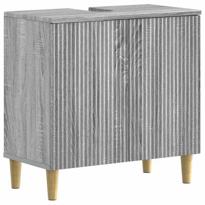 3 Piece Bathroom Cabinet Set ARNHEM Engineered Wood