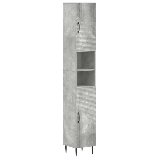 3 Piece Bathroom Cabinet Set HAARLEM Engineered Wood