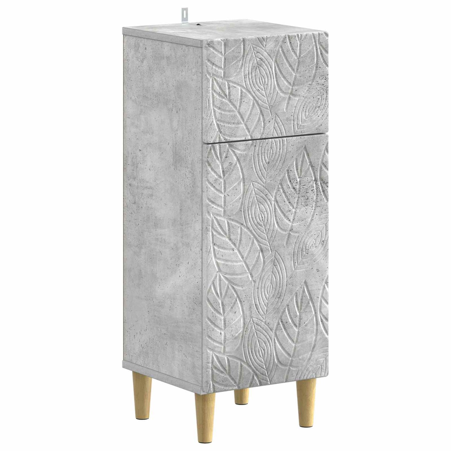 3 Piece Bathroom Cabinet Set DELFT Engineered Wood