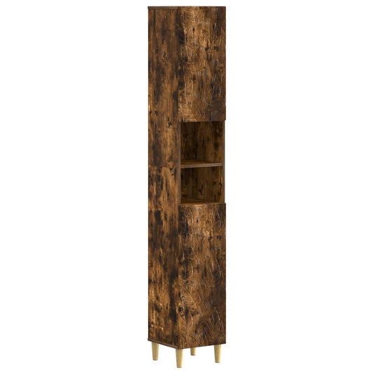 3 Piece Bathroom Cabinet Set DELFT Engineered Wood