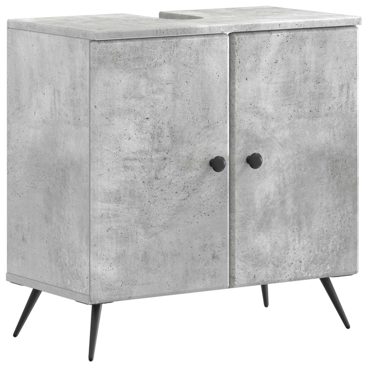 3 Piece Bathroom Cabinet Set BREDA Engineered Wood