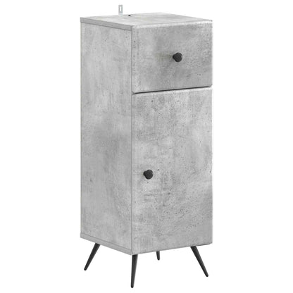 3 Piece Bathroom Cabinet Set BREDA Engineered Wood