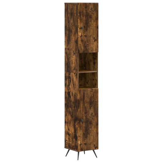 3 Piece Bathroom Cabinet Set BREDA Engineered Wood