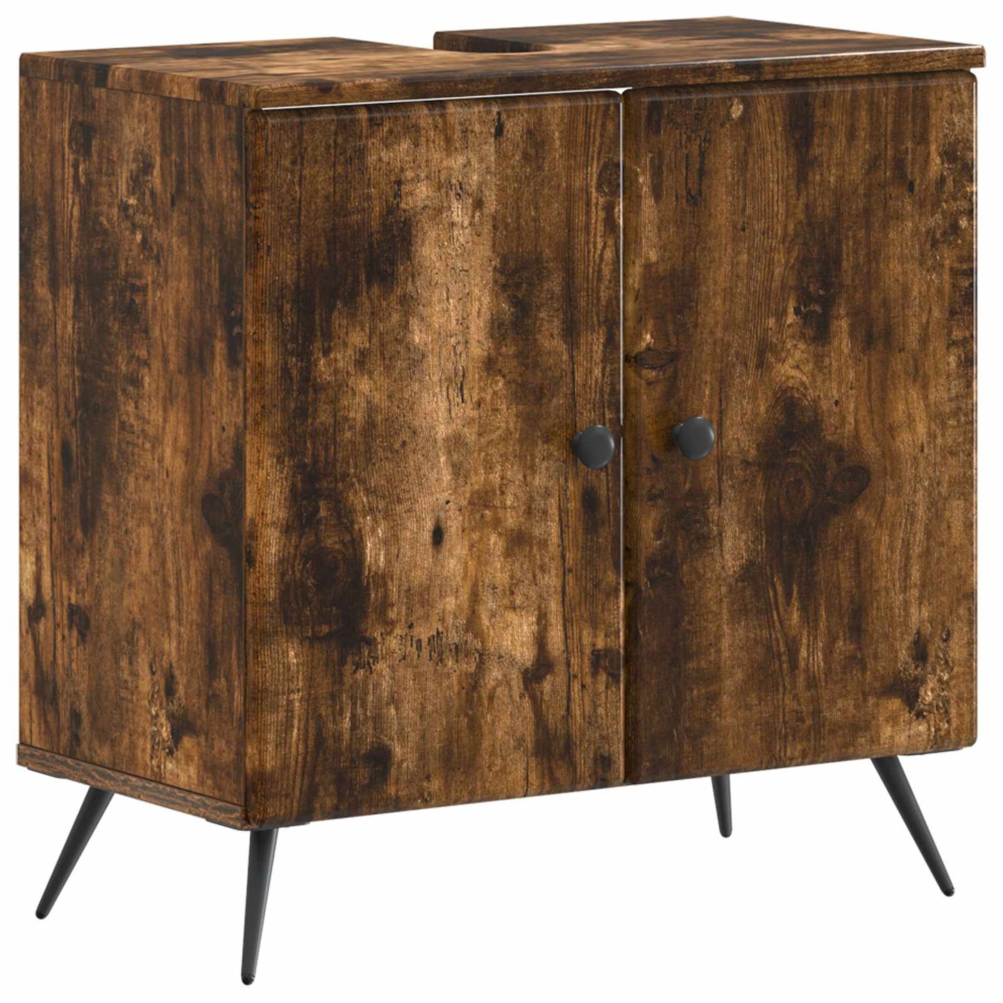 3 Piece Bathroom Cabinet Set BREDA Engineered Wood