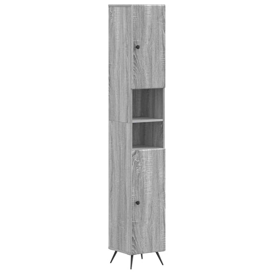 3 Piece Bathroom Cabinet Set BREDA Engineered Wood